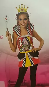 Disfraz de Reina de Corazones Niña 78056 Alicia en el País de las Maravillas - Imagen 1 de 1