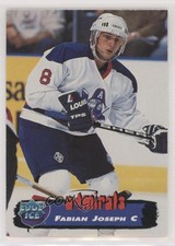 1995-96 Collector's Edge Ice Fabian Joseph #162