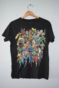 Vintage DC Comics Originals T Shirt Size S Black - Picture 1 of 6