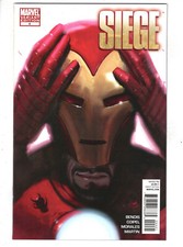SIEGE #4 (2010) - GRADE NM - LIMITED 1/25 RETAILER INCENTIVE VARIANT COVER!