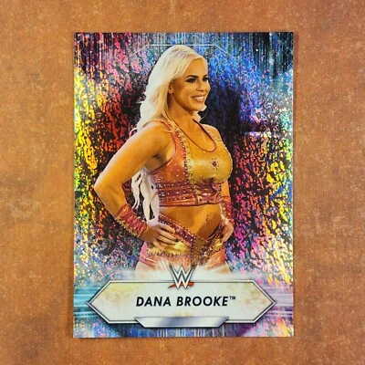 2-12-11 PWE. 2021 wwe foilboard parallel #105 dana brooke - Image 1 of 2