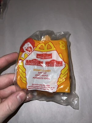 Disney's "Simba" soft toy unopened McDonalds Happy Meal toy 1998 - Image 1 of 2