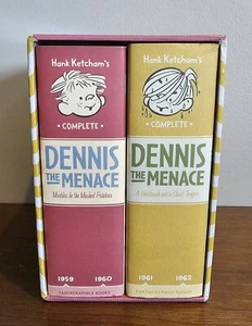 Dennis The Menace HC  Book Box Set 1959-1960 & 1961- 1962 Volume 5 & 6 - Picture 1 of 24