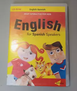 Milet Interactive For Kids CD -ROM English For Spanish Speakers Learning Lessons - Picture 1 of 6