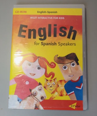 Milet Interactive For Kids CD -ROM English For Spanish Speakers Learning Lessons - Image 1 of 4