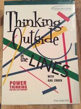 Gail Cohen Thinking Outside The Lines Power Thinking 4-disc Audio Cd Set (NEW)