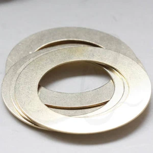 Einteiliger Flachring aus rohem Messing - Unterlegscheibe - Schlaufe 60 mm (3806C) - Bild 1 von 2