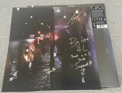 Space Afrika - Honest Labour, Purple pearl vinyl (400 only) + SIGNED Print - Image 1 of 2