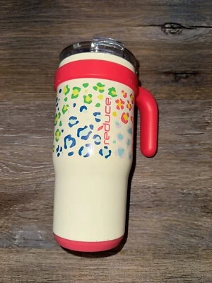 Taza de acero inoxidable aislada al vacío reducida a prueba de derrames 18 oz sin pajita Foto 1 de 4