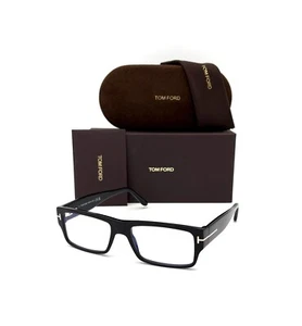 Tom Ford FT5835 001 Black / Blue Block 54mm Eyeglasses TF5835 - Picture 1 of 4
