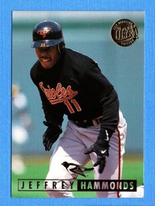 1995 Ultra Gold Medallion #3 Jeffrey Hammonds Orioles