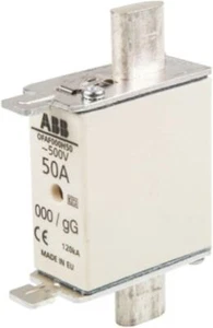 ABB HRC-Sicherungseinsatz 1SCA022627R1210 OFAF000H50 - 50 A, 500 V, Größe NH000 - Bild 1 von 24