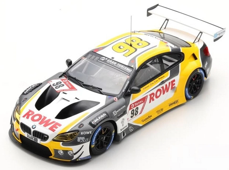 Bmw M6 Gt3 No.98 Rowe Racing 4th 24H Nürburgring 2020 (M. Wittmann - T. ... - Image 1 of 1