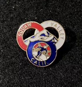 SQUAW VALLEY (Lost Name) Ski Pin Lapel CALIFORNIA Skiing Souvenir Resort Travel - Picture 1 of 3