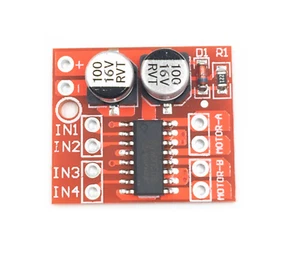 1 Pz DUE Modulo di azionamento motore DC inversione velocità PWM doppio ponte H motore passo-passo - Foto 1 di 1