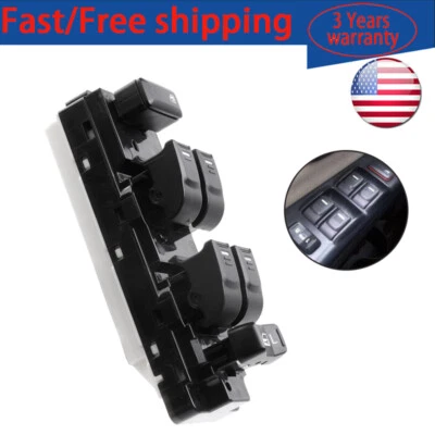 Interruptor de ventana delantero izquierdo 25779767 para Hummer H3 2006-2010 y GMC Canyon 2004-2012 Foto 1 de 4