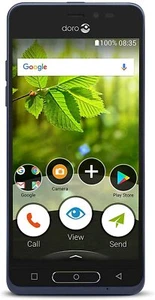 Doro 8035 - Graphite Blue - 4G - DSB-0170 - Ideal for SENIORS - Unlocked - Afbeelding 1 van 4