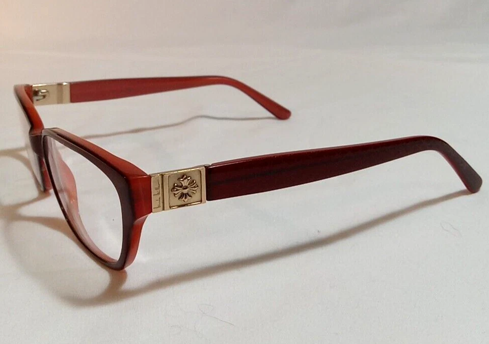 Gafas Kate Spade Cat Eye Borgoña Negro Transp Borde Completo C01 54 Monturas Solo Foto 1 de 4