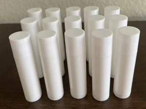 15 piezas Lápiz labial vacío Bálsamo labial Contenedor Tubo Estuche Tapas Jarros Lápiz labial Artesanías - Imagen 1 de 4