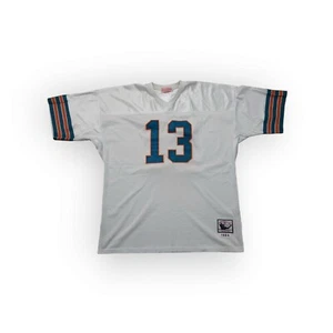 Mitchell Ness Miami Dolphins #13 Dan Marino 1984 Throwback Jersey Mens 56 - Picture 1 of 8