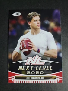 Joe Burrow 2020 Sage Football Next Level Red RC Rookie - Picture 1 of 2