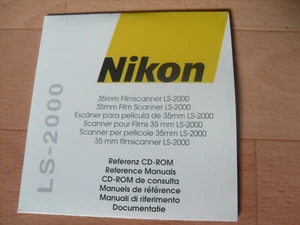 Nikon LS-2000 35mm Filmscanner Referenz CD-ROM - Bild 1 von 1