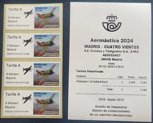 POST & GO - AERONAUTICA 2024 - SPAIN - MADRID - 4 FEBRUARY 2024 - Picture 1 of 4