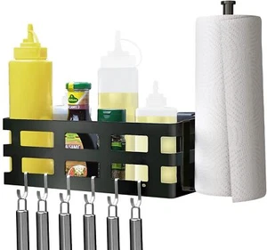 Griddle Caddy for Blackstone28"/36"Griddles/Prep Cart,BBQ &Paper Towel Holder - Picture 1 of 12