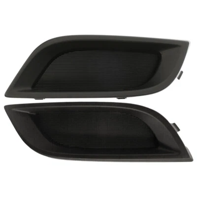 Front Fog Lamp Hole Covers Left & Right Fits for 2010 2011 Mazda 3 Unprimed Foto 1 de 4