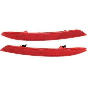 2pcs Bumper Reflector Set For Honda Accord EX LX 2016-2017 Rear Left & Right - Picture 1 of 8