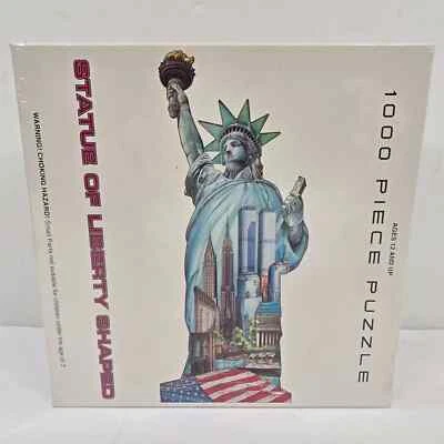 Statue of Liberty Shaped Jigsaw Puzzle 1000 Piece Item 199606 - Image 1 of 2