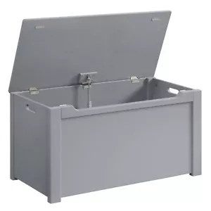 Sturdis Toy Box Stylish & Spacious Storage for Home Organization, Gray(Open Box) - Picture 1 of 12