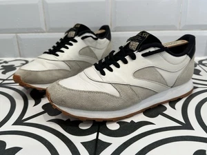 Norman Walsh Tempest Herren Leder Freizeit Turnschuhe UK Größe 8 EU 42 Hergestellt in UK - Bild 1 von 14