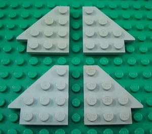 Lego Menge 2 Paar hellgrau 4x4 kurze Space Wings - Bild 1 von 1