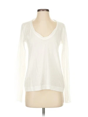 Kristensen DU NORD Women Ivory Long Sleeve T-Shirt S - Image 1 of 4