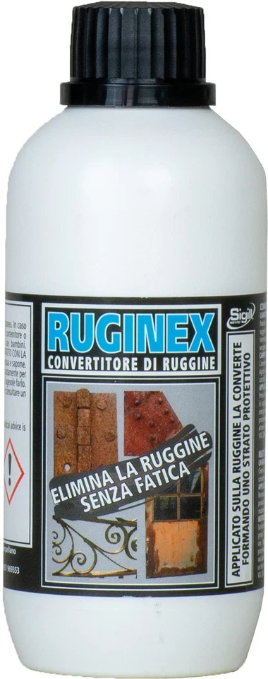 SIGILL Ruginex Convertitore di Ruggine Composto Chimico in Emulsione Acquosa - Immagine 1 di 1