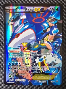 Pokemon Karte - Team Aqua's Kyogre Ex - XY Double Crisis - Full Art 6/34 - NM-LP - Bild 1 von 6