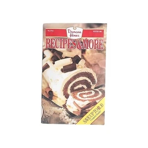Duncan Hines Recipes & More Winter 1992 Paperback Cake Baking Cookbook - Picture 1 of 24