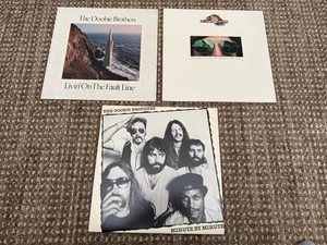 DOOBIE BROTHERS MINUTE BY MINUTE TAKIN IT TO THE STREETS FAULT EX+ 3 LP LOT - Picture 1 of 3