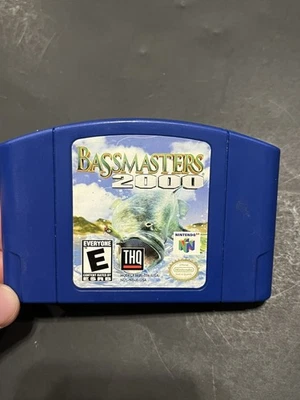 BassMasters 2000 (Nintendo 64 N64, 1999) solo cartucho, limpio y probado Foto 1 de 3