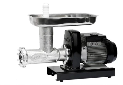Tritacarne Elettrico Professionale PAVI Palumbo SM22 1HP Alluminio-Inox - Immagine 1 di 2