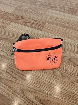 PINK Victoria’s Secret Belt Bag Fanny Pack Purse Cross Body Adjustable Logo Neon - Image 1 of 4