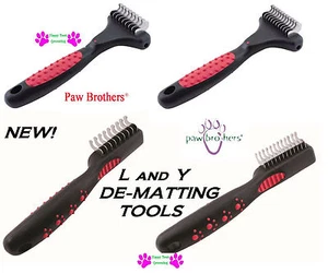 Paw Bothers Perro Gato XL MATBREAKER HERRAMIENTA DE DESAJUSTE Abrigo STRIPPER Rastrillo Desmateria - Imagen 1 de 17