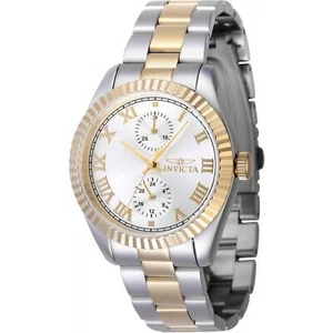 Invicta Women's Watch Specialty Quartz Silver Tone Dial Two Tone Bracelet 47440 - Picture 1 of 2