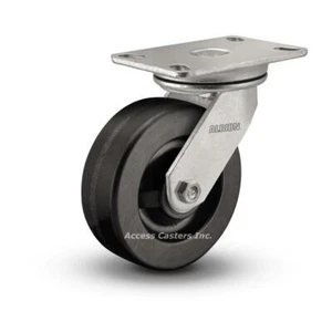 72TM08407S Ruota girevole 8" x 2-1/2" Albion, ruota fenolica, capacità 1600 libbre - Foto 1 di 2