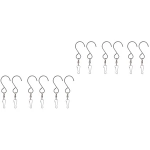 12 Pcs Clips Für Vogel Feeder Hängen Laterne Geformt Wand Kleiderbügel - Bild 1 von 12