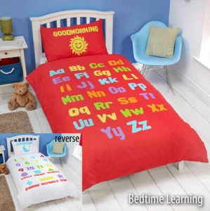 Juego de ropa de cama de edredón para niños niños o niñas tallas individuales junior funda de edredón - Imagen 1 de 3