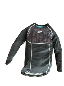 McDavid Men's Hempad Freeride Protection Padded Compression Shirt, Black, S - Picture 1 of 6