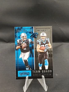 Panini Contenders 2017 - Team Quads #TQ-9 Christian McCaffrey (RC) - Imagen 1 de 2