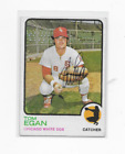 1973 Topps Tom Egan Autographed Card Chicago White Sox In Person TC1008